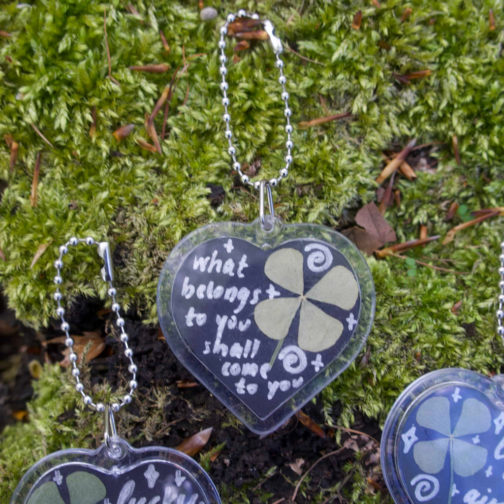 lucky clover keychains (B-Grade)