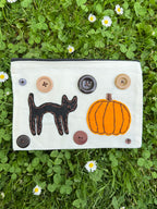 pumpkin cat pouch