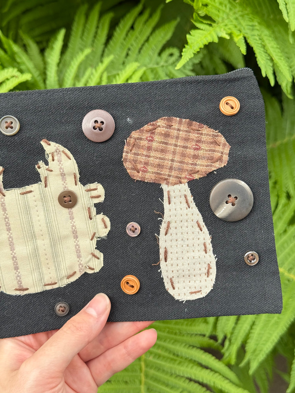 mushroom buggie pouch