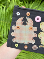 lucky clover bug pouch