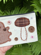 mushroom bug pouch - autumn