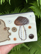 mushroom bug pouch - forest walk