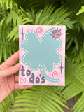 notepad - lucky clover