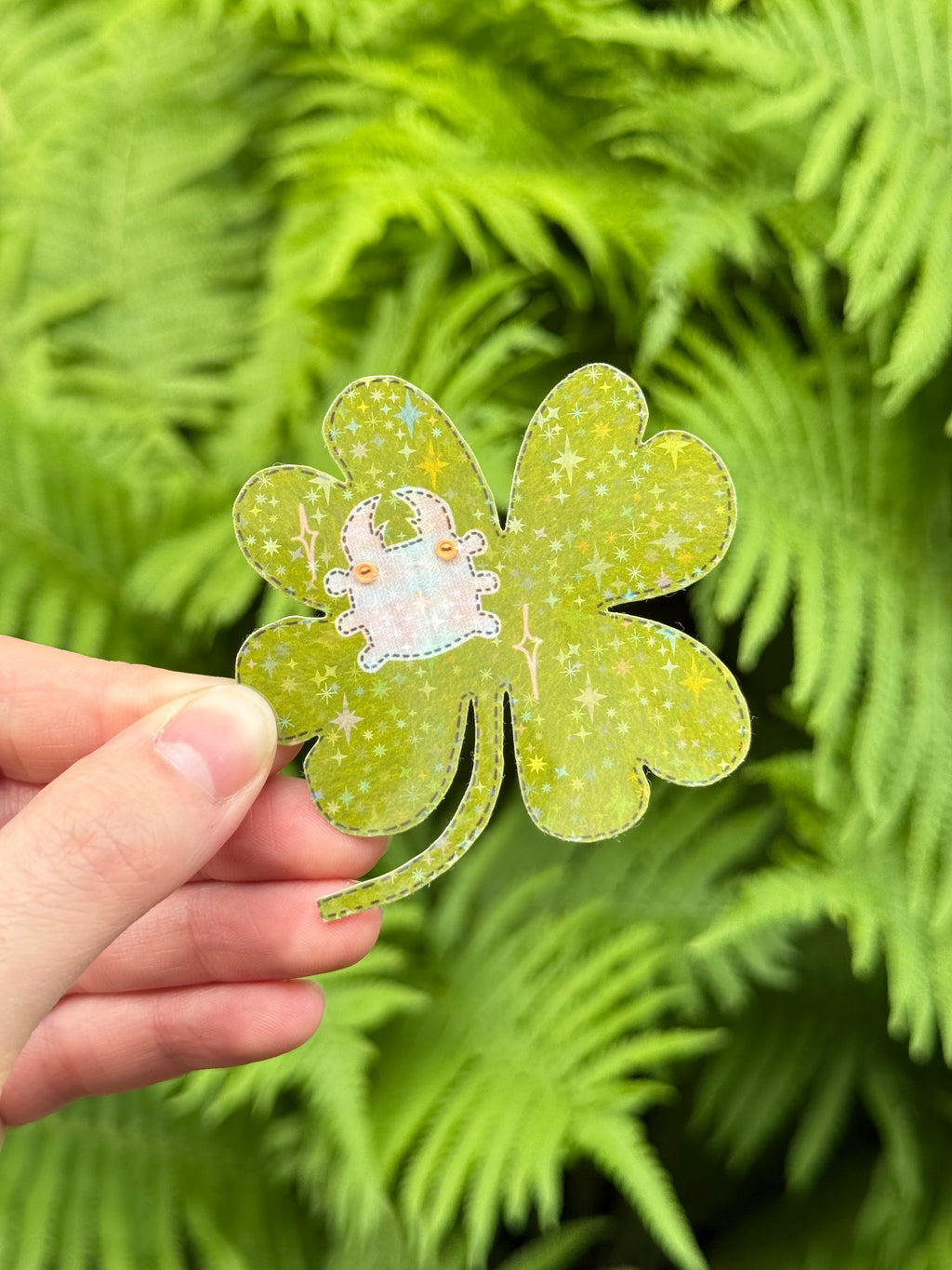 lucky clover buggie stickers