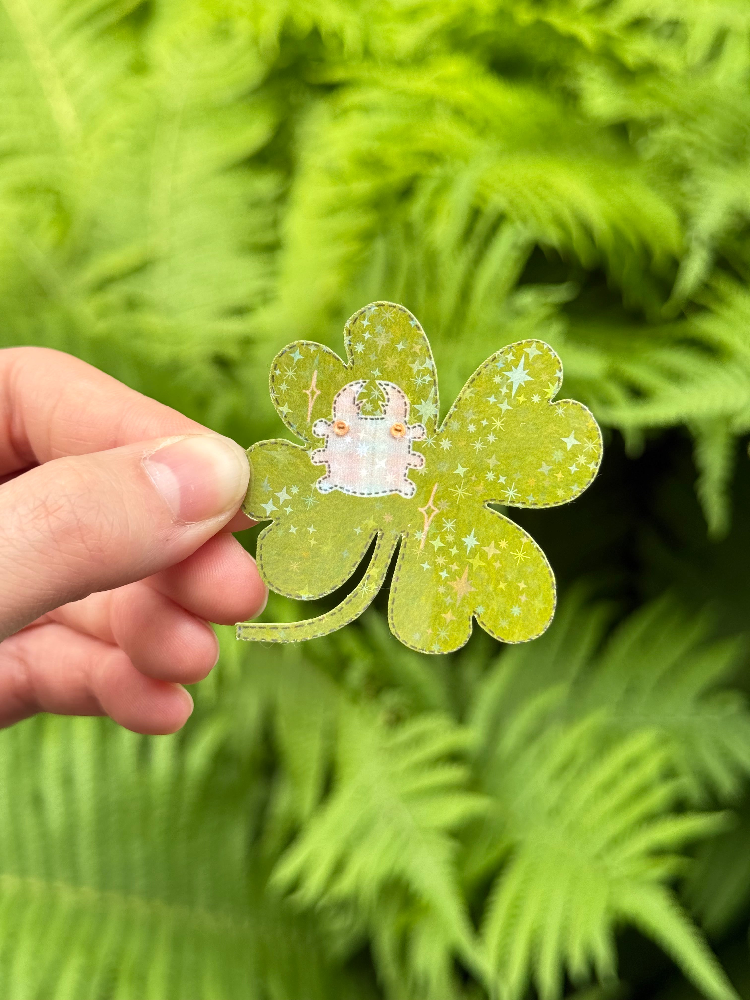 lucky clover buggie stickers