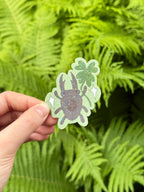 lucky bug sticker