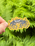 spiral girl sticker