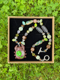 ancient forest bug necklace