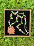 sweet summer bug necklace