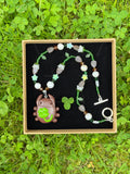 lilly of the valley bug necklace
