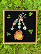 spiral bug keychains