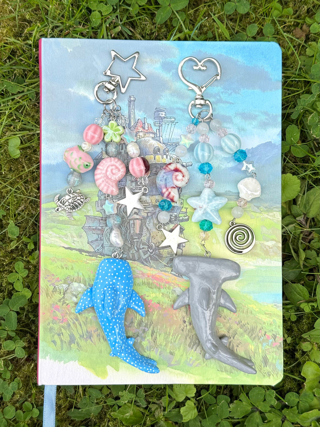 shark keychains .✦ ݁˖