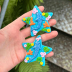 whale shark hair clip ★