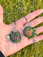 mossy star bug phone charms