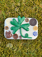 lucky clover trinket box