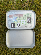 lucky clover trinket box
