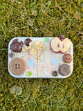 star bug apple trinket box