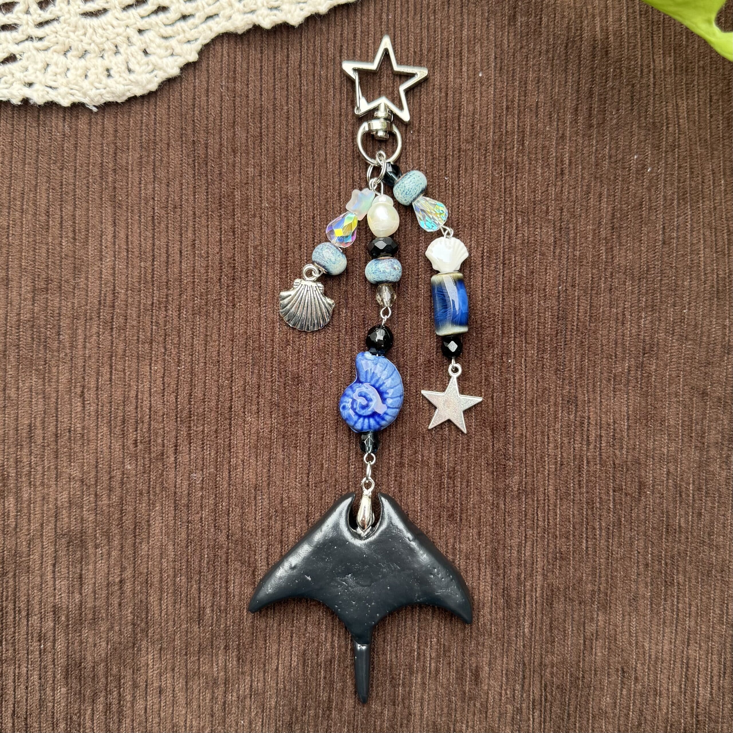 manta ray keychains