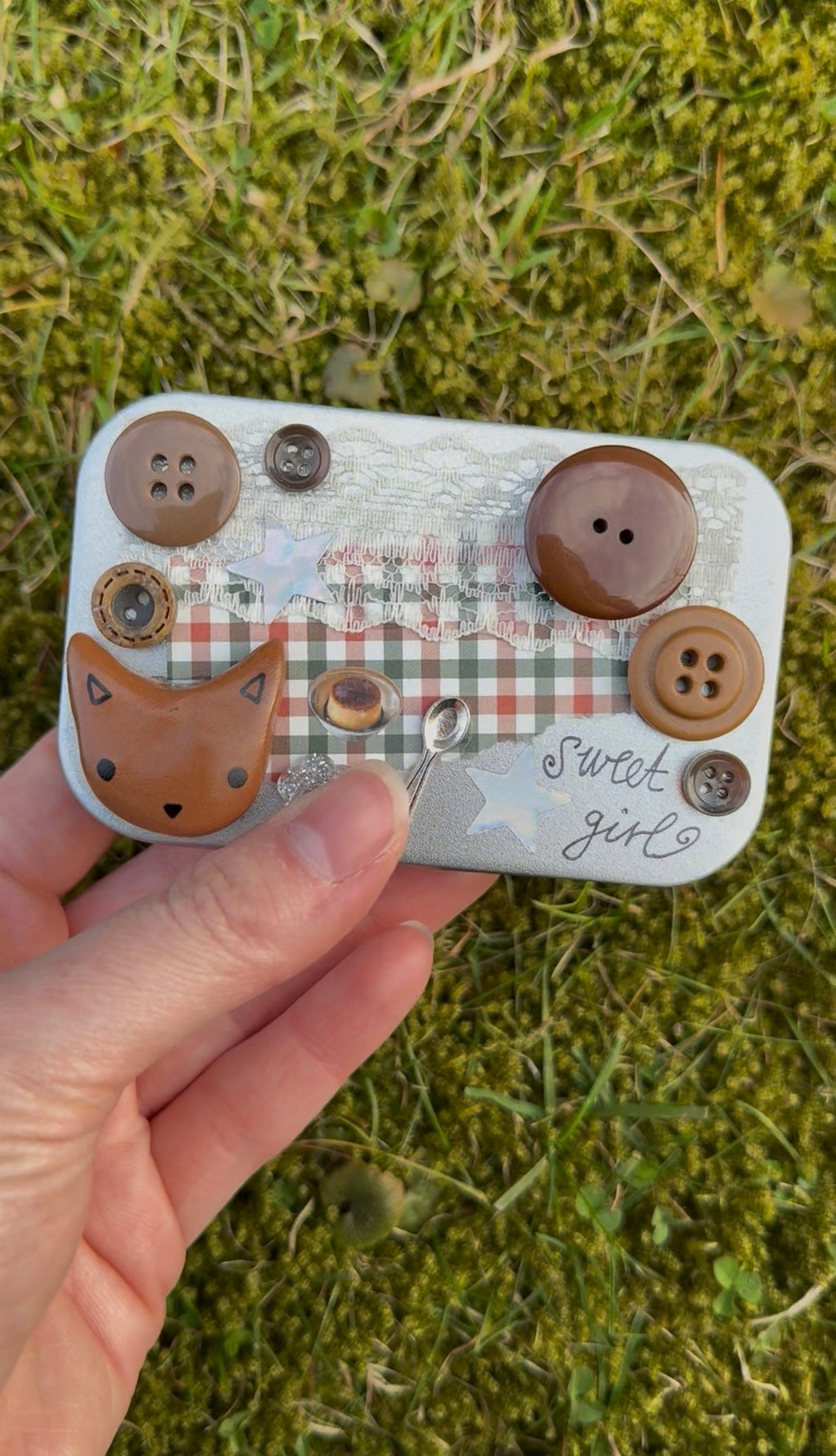 sweet cat trinket box