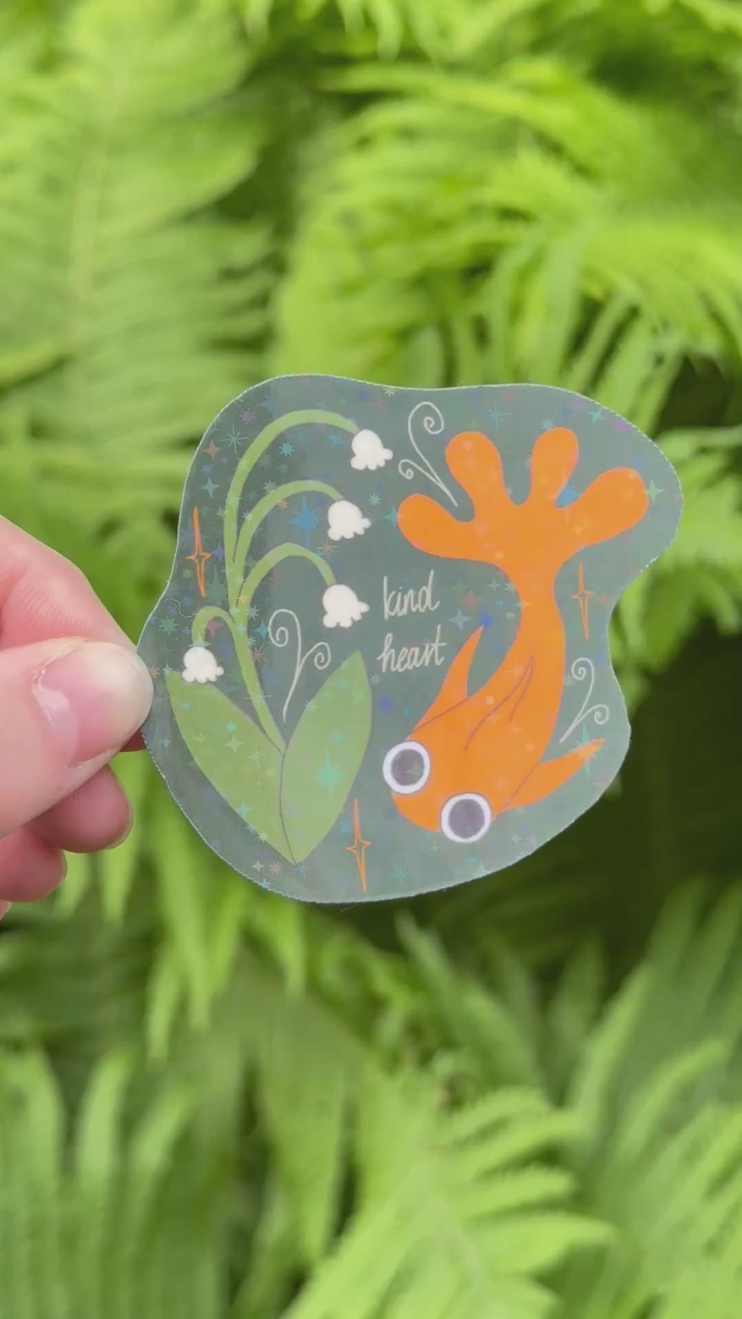"kind heart" sticker