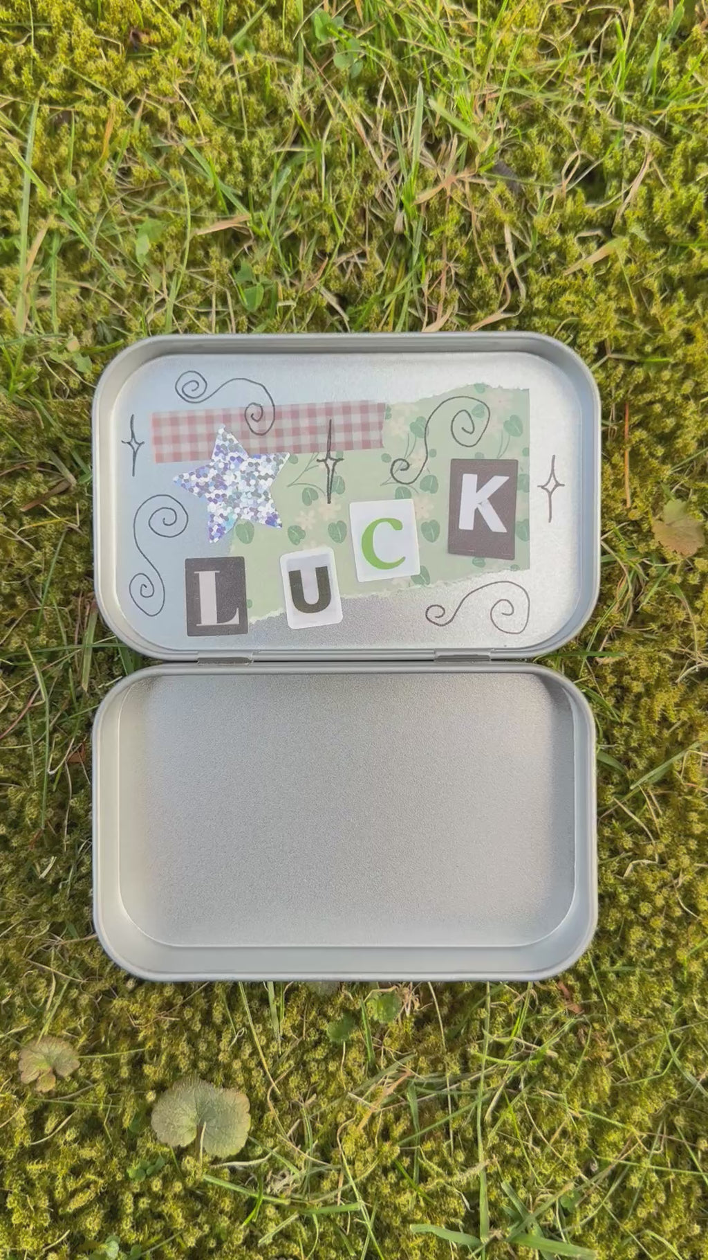 lucky clover trinket box