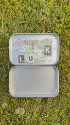 lucky clover trinket box