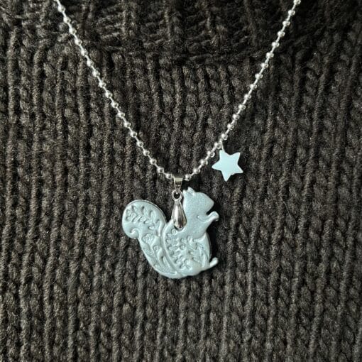 magical squirrel necklace