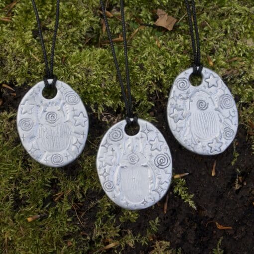spiral bug charm necklaces - Image 2