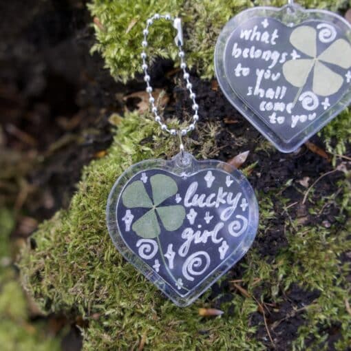 lucky clover keychains  (B-Grade) - Image 2