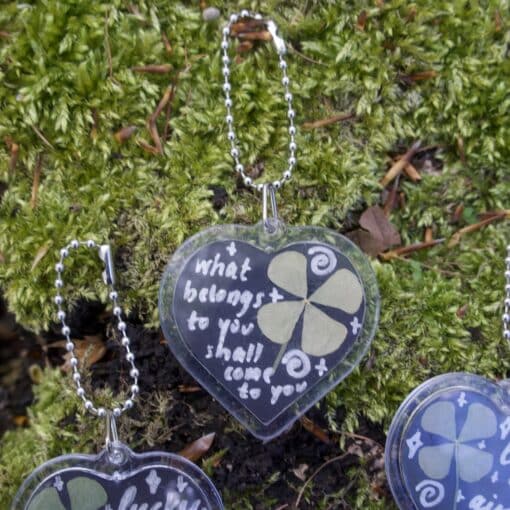 lucky clover keychains  (B-Grade) - Image 3