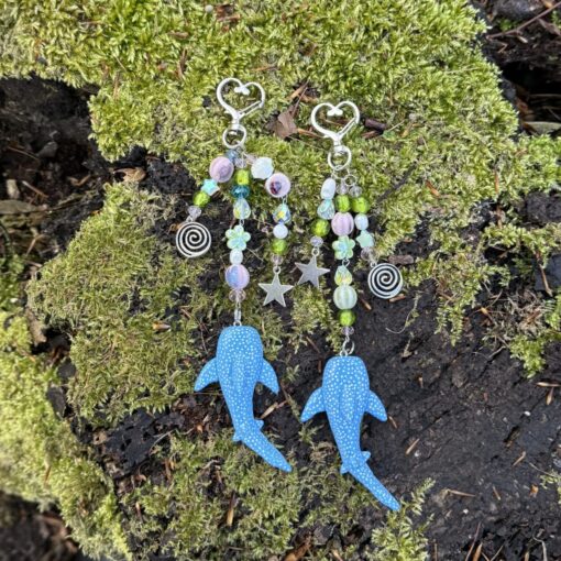 whale shark keychains ꩜