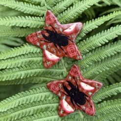 stag beetle apple hair clip ★