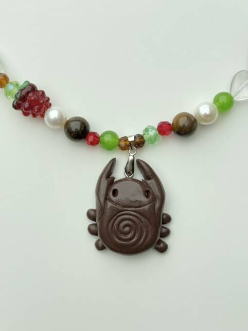 "raspberry summer" necklace - Image 2