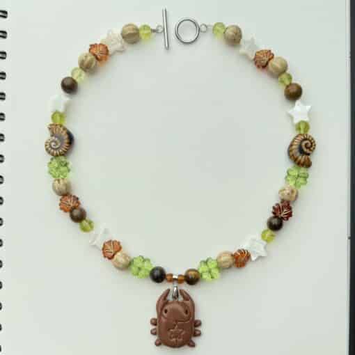 "lost star in the forest" necklace