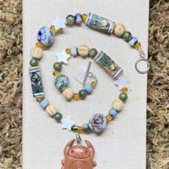 medival bug necklace