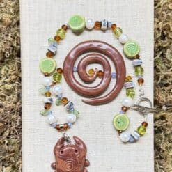natures soul bug necklace