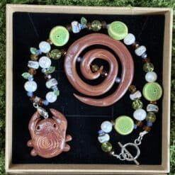 natures soul bug necklace